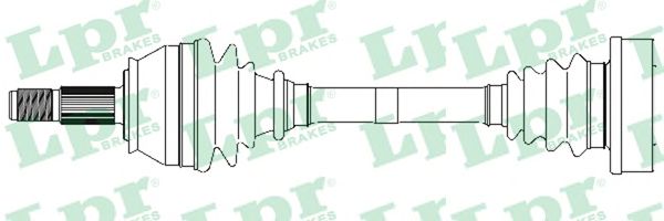 Приводной вал LPR DS13032