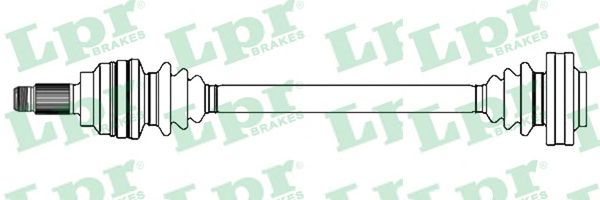 Приводной вал LPR DS15020