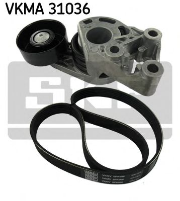 Поликлиновой ременный комплект SKF VKMA 31036