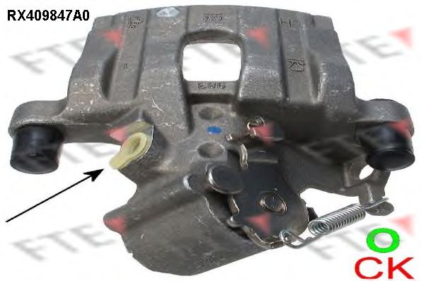 Тормозной суппорт FTE RX409847A0