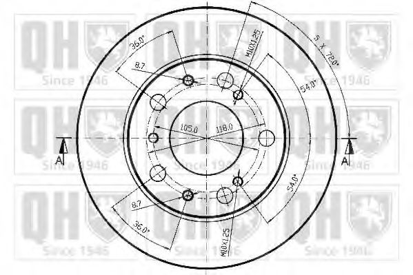 Тормозной диск IPI 251