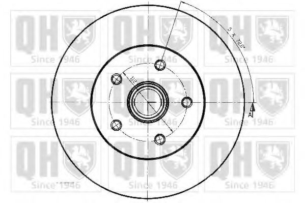 Тормозной диск IPI 380