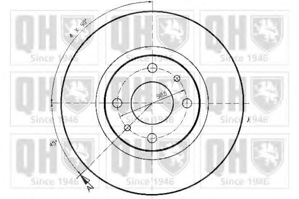 Тормозной диск BACHMANN 0516