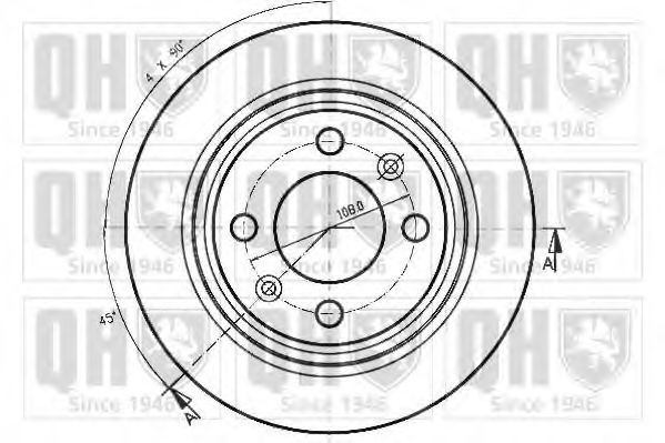 Тормозной диск IPI 064