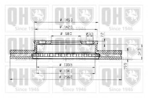 Тормозной диск IPI 1130