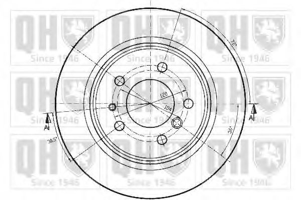 Тормозной диск IPI 1122