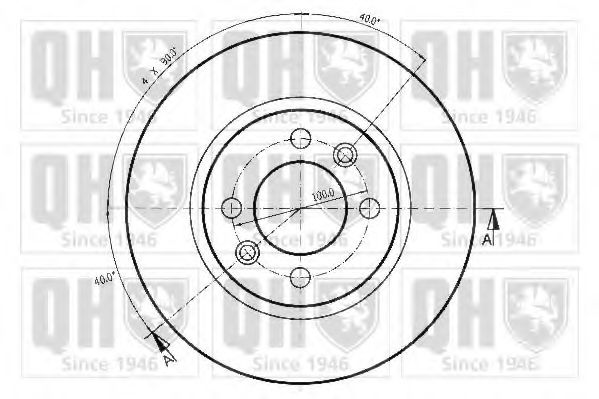 Тормозной диск BENDIX 333719