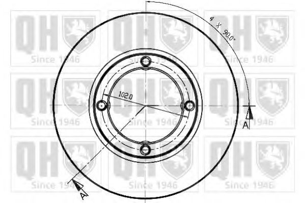 Тормозной диск BACHMANN 2011