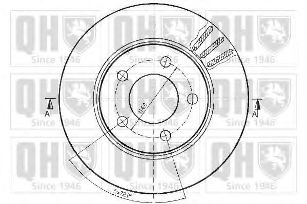 Тормозной диск IPI 557