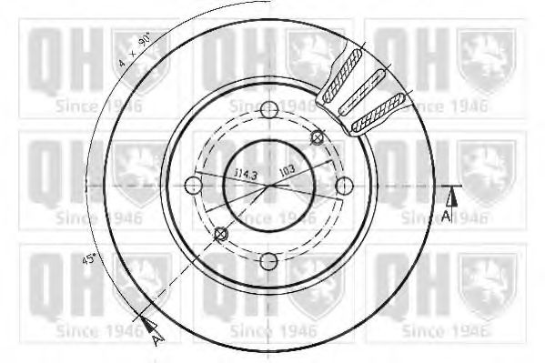 Тормозной диск IPI 273