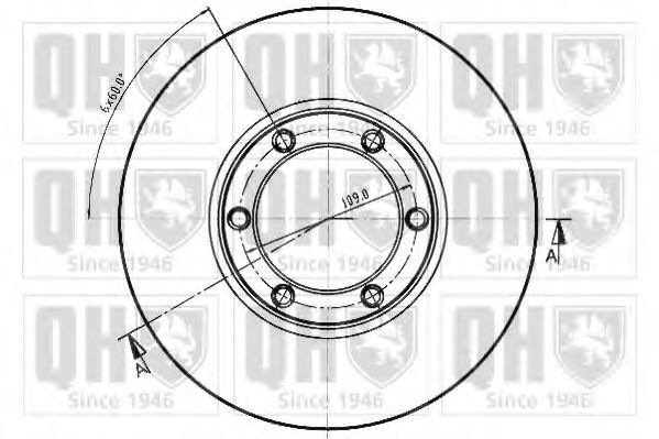 Тормозной диск SEBRO 2513