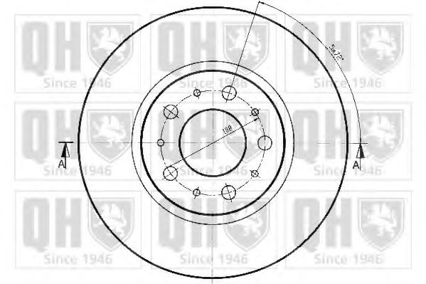 Тормозной диск IPI 1108