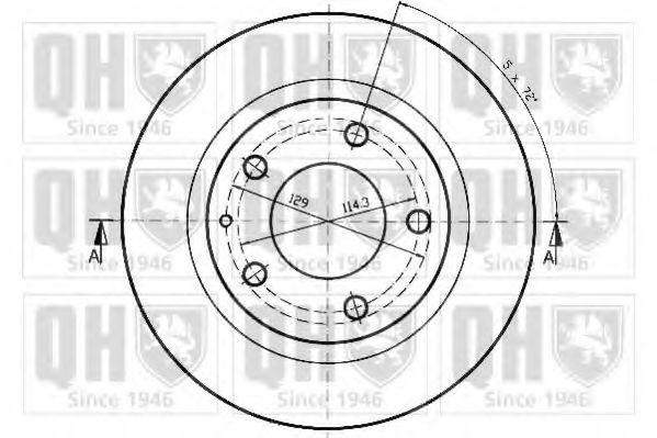 Тормозной диск IPI 1086