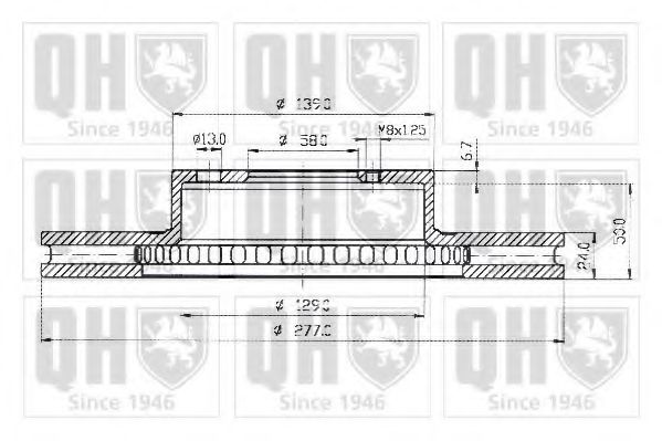 Тормозной диск AE ADS74313