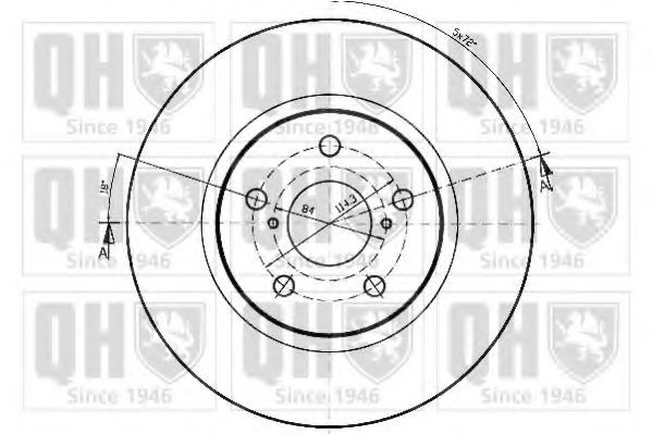 Тормозной диск AE ADT343102