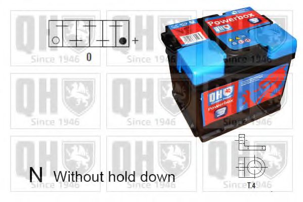 Стартерная аккумуляторная батарея BANNER 53030