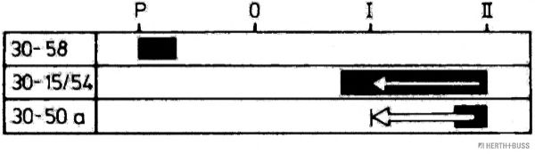 Переключатель зажигания MERIT 328022