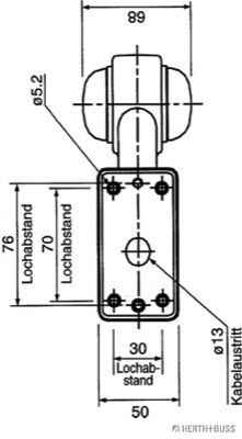 Габаритный фонарь VIGNAL SYSTEMS 610010