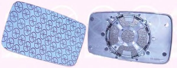 Зеркальное стекло, наружное зеркало KLOKKERHOLM 00161062