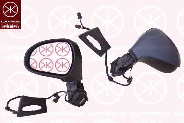 Наружное зеркало KLOKKERHOLM 55081047