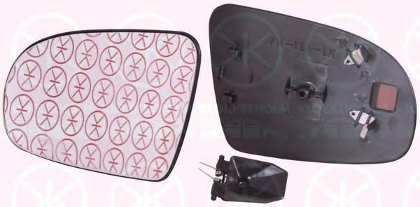 Зеркальное стекло, наружное зеркало KLOKKERHOLM 50221061