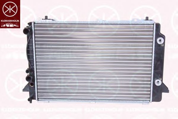 Радиатор, охлаждение двигателя KLOKKERHOLM 0017302093