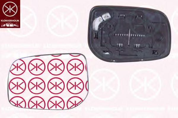 Зеркальное стекло, наружное зеркало KLOKKERHOLM 81551063