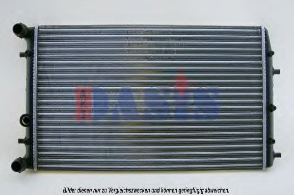 Радиатор, охлаждение двигателя AKS DASIS SAA2010