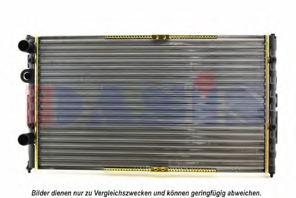 Радиатор, охлаждение двигателя AKS DASIS VW2191