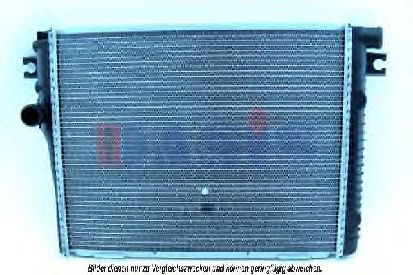 Радиатор, охлаждение двигателя AKS DASIS 051430N