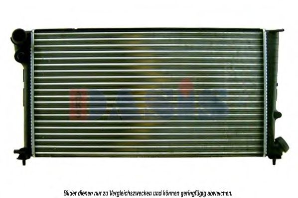 Радиатор, охлаждение двигателя AKS DASIS CNA2137