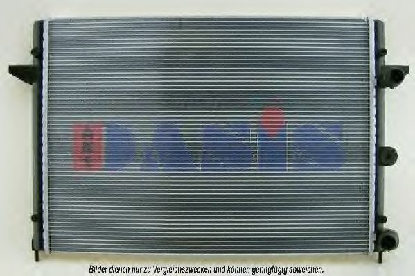 Радиатор, охлаждение двигателя AKS DASIS FDA2396