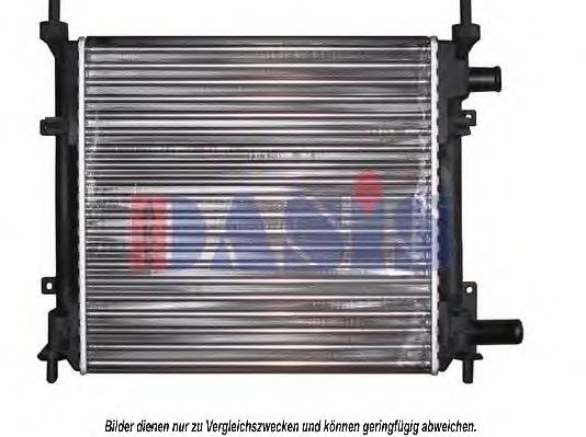 Радиатор, охлаждение двигателя AKS DASIS FD2257