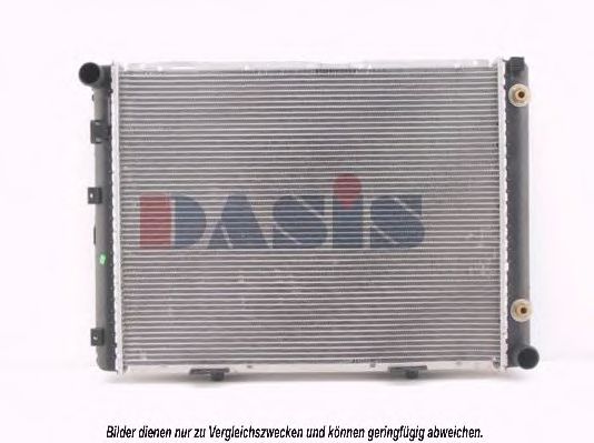 Радиатор, охлаждение двигателя AKS DASIS MS2061