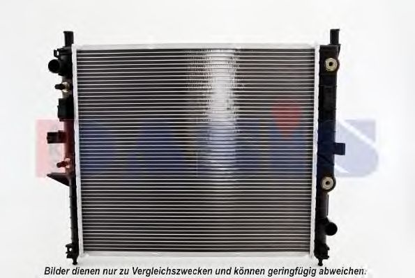 Радиатор, охлаждение двигателя AKS DASIS MSA2271