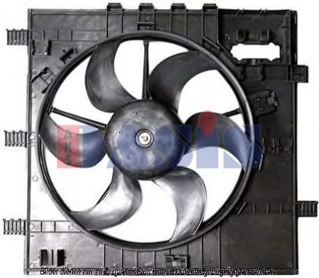 Вентилятор, охлаждение двигателя AKS DASIS 128140N