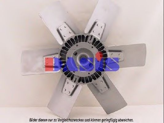 Вентилятор, охлаждение двигателя AKS DASIS 138050T