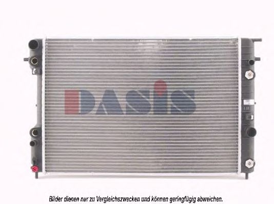 Радиатор, охлаждение двигателя AKS DASIS OLA2193