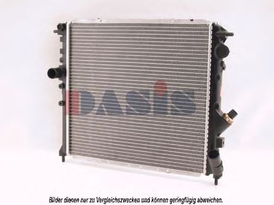 Радиатор, охлаждение двигателя AKS DASIS RT2119
