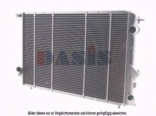 Радиатор, охлаждение двигателя AKS DASIS RT2134