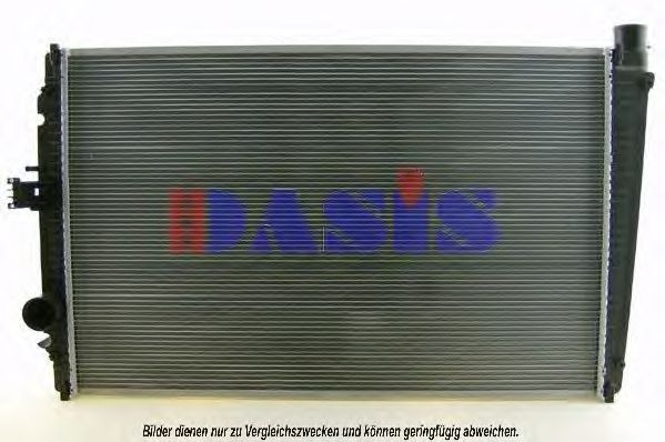 Радиатор, охлаждение двигателя AKS DASIS DF2031