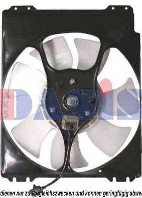 Вентилятор, охлаждение двигателя AKS DASIS 358025N