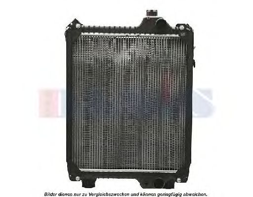 Радиатор, охлаждение двигателя AKS DASIS 87574213