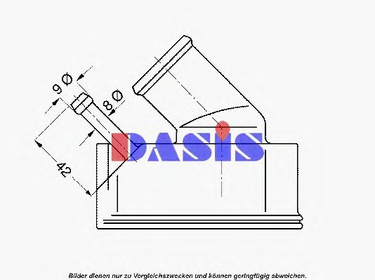 Термостат, охлаждающая жидкость AKS DASIS 418382D