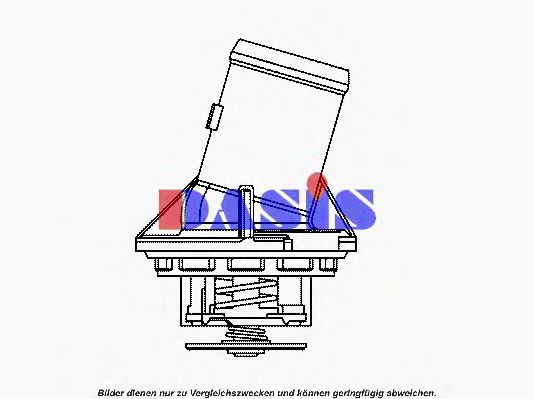 Термостат, охлаждающая жидкость AKS DASIS 751953N