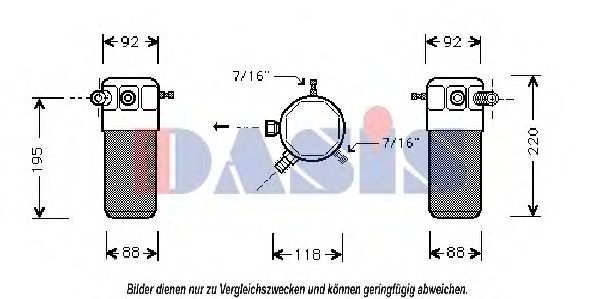 Осушитель, кондиционер AKS DASIS 800530N