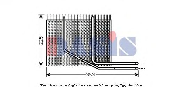 Испаритель, кондиционер AKS DASIS 820075N