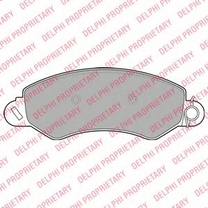 Комплект тормозных колодок, дисковый тормоз FMSI-VERBAND 24359