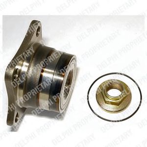 Комплект подшипника ступицы колеса DELPHI BK1212