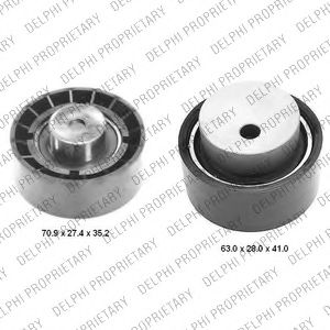 Комплект ремня ГРМ DELPHI KDB272